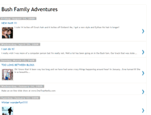 Tablet Screenshot of bushadventures.blogspot.com