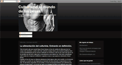 Desktop Screenshot of culturismomundial.blogspot.com