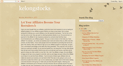 Desktop Screenshot of kelongstocks.blogspot.com