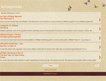 Tablet Screenshot of kelongstocks.blogspot.com