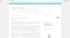 Desktop Screenshot of paperdollrevenge.blogspot.com