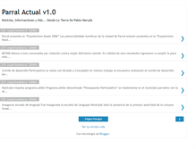 Tablet Screenshot of parralactualnoticias.blogspot.com