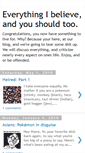 Mobile Screenshot of everythingibelieveandyoushouldtoo.blogspot.com