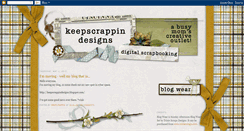 Desktop Screenshot of keepscrappin.blogspot.com