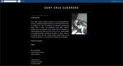 Desktop Screenshot of danycruzguerrero.blogspot.com