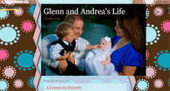 Desktop Screenshot of glennandandrea.blogspot.com