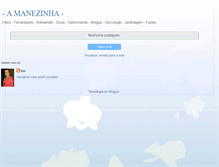 Tablet Screenshot of amanezinha.blogspot.com