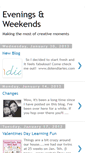 Mobile Screenshot of evenings-and-weekends.blogspot.com