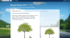 Desktop Screenshot of bazaarmanila.blogspot.com