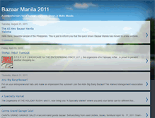 Tablet Screenshot of bazaarmanila.blogspot.com