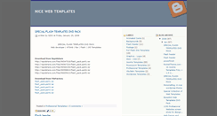 Desktop Screenshot of nicewebtemplates.blogspot.com