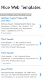 Mobile Screenshot of nicewebtemplates.blogspot.com