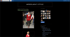 Desktop Screenshot of miroslavastyle.blogspot.com