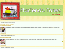 Tablet Screenshot of haciendotanes.blogspot.com