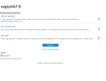 Tablet Screenshot of ezgicelik7e.blogspot.com