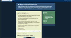 Desktop Screenshot of nudgeeinternationalcollege.blogspot.com