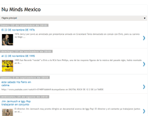 Tablet Screenshot of numindsmexico.blogspot.com