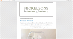 Desktop Screenshot of nickelsonsinvitations.blogspot.com