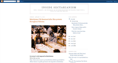 Desktop Screenshot of insidesectarianism.blogspot.com