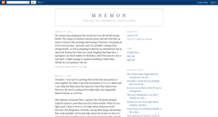 Desktop Screenshot of mnemon.blogspot.com