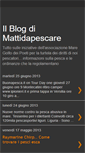 Mobile Screenshot of mattidapescare.blogspot.com