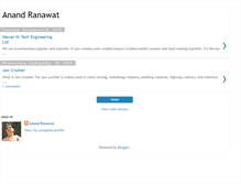 Tablet Screenshot of anandranawat.blogspot.com