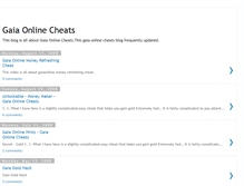 Tablet Screenshot of gaia-online-cheats.blogspot.com