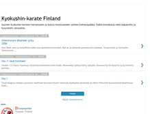 Tablet Screenshot of kyokushinkaifinland.blogspot.com