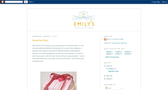 Desktop Screenshot of emilyscollection.blogspot.com