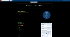 Desktop Screenshot of dxshellz.blogspot.com