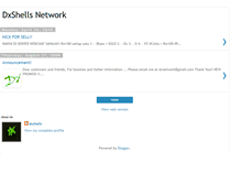 Tablet Screenshot of dxshellz.blogspot.com