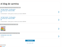 Tablet Screenshot of elblogdecarmina.blogspot.com