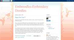 Desktop Screenshot of embroodles.blogspot.com