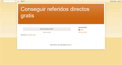 Desktop Screenshot of ganareferidos.blogspot.com