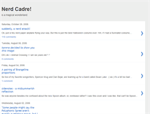 Tablet Screenshot of nerdcadre.blogspot.com