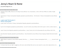 Tablet Screenshot of jennysilliman.blogspot.com