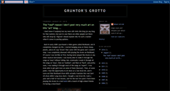 Desktop Screenshot of gruntorsgrotto.blogspot.com