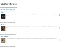 Tablet Screenshot of gruntorsgrotto.blogspot.com