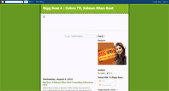 Desktop Screenshot of bigg-boss-2.blogspot.com
