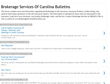 Tablet Screenshot of brokerageservices.blogspot.com