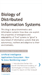 Mobile Screenshot of informationsystemsbiology.blogspot.com