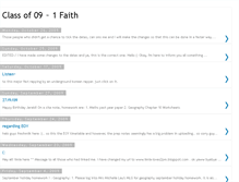 Tablet Screenshot of 1faith09.blogspot.com