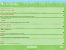 Tablet Screenshot of lenguacastellanablog.blogspot.com