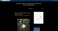 Desktop Screenshot of jdesenvolvimento-solidariedade.blogspot.com