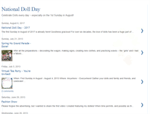 Tablet Screenshot of nationaldollday.blogspot.com