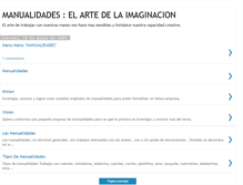 Tablet Screenshot of manu-manumanualidades.blogspot.com