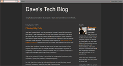 Desktop Screenshot of davestech.blogspot.com