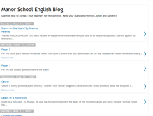 Tablet Screenshot of manorschoolenglish.blogspot.com