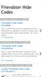 Mobile Screenshot of friendster-hide.blogspot.com