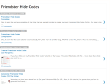 Tablet Screenshot of friendster-hide.blogspot.com